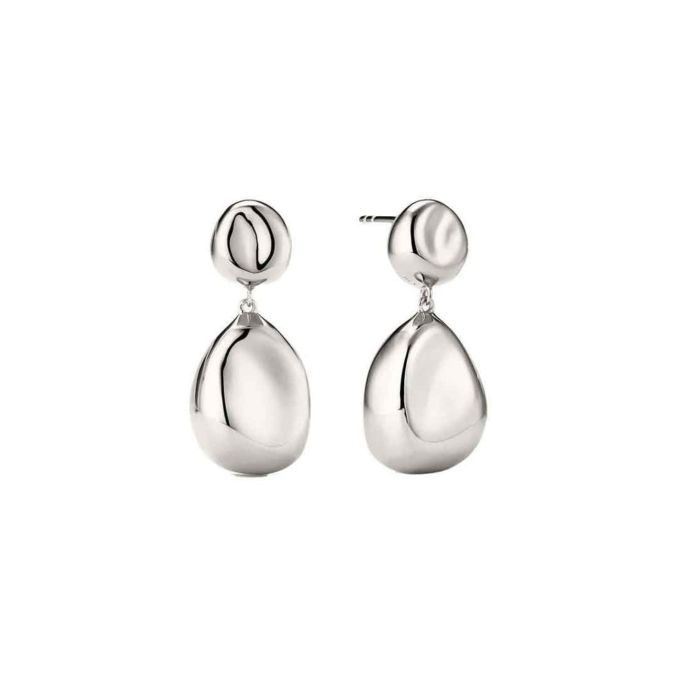 Organic Dôme Pebble Earrings