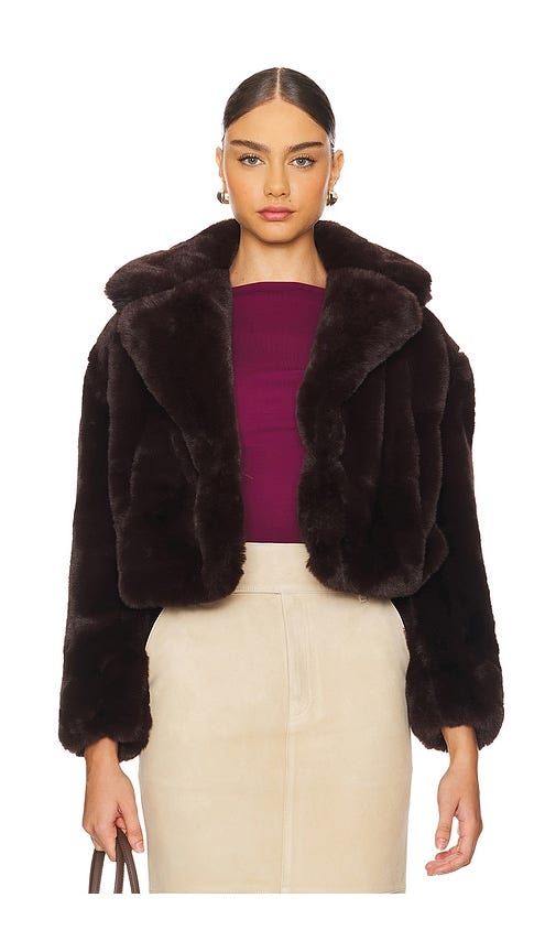 Faux Fur Jacket