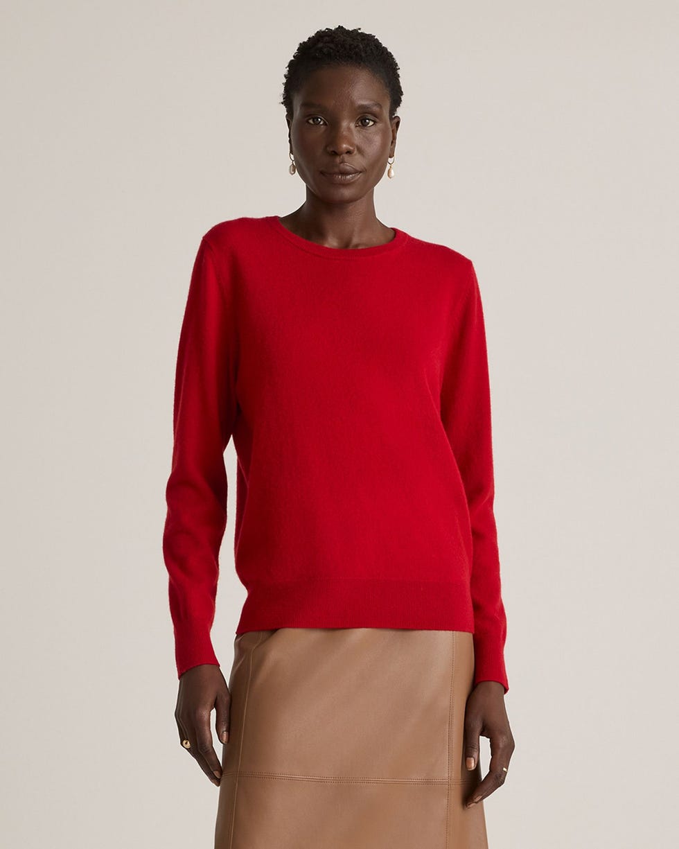 Mongolian Cashmere Crewneck Sweater