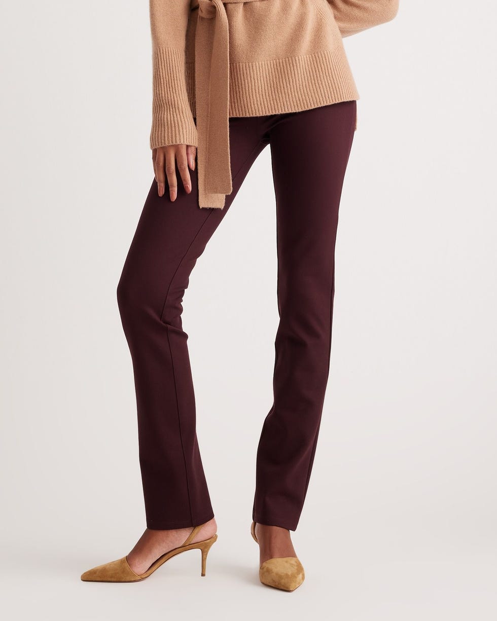 Ultra-Stretch Ponte Straight Leg Pant