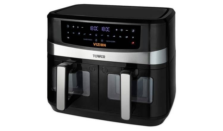 9L Vortx Vizion Dual Basket Air Fryer T17100 