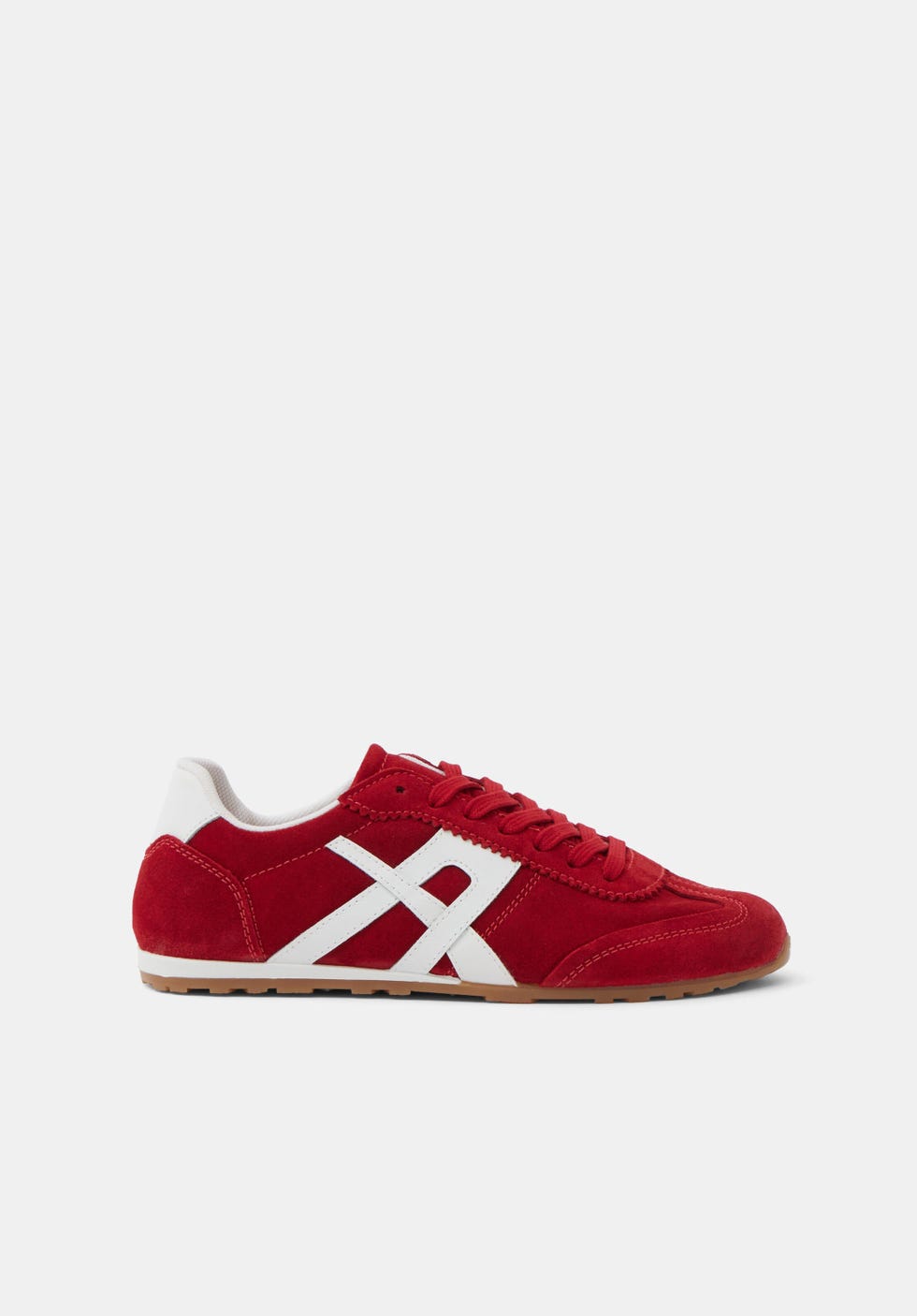 Suede Slimline Retro Trainers
