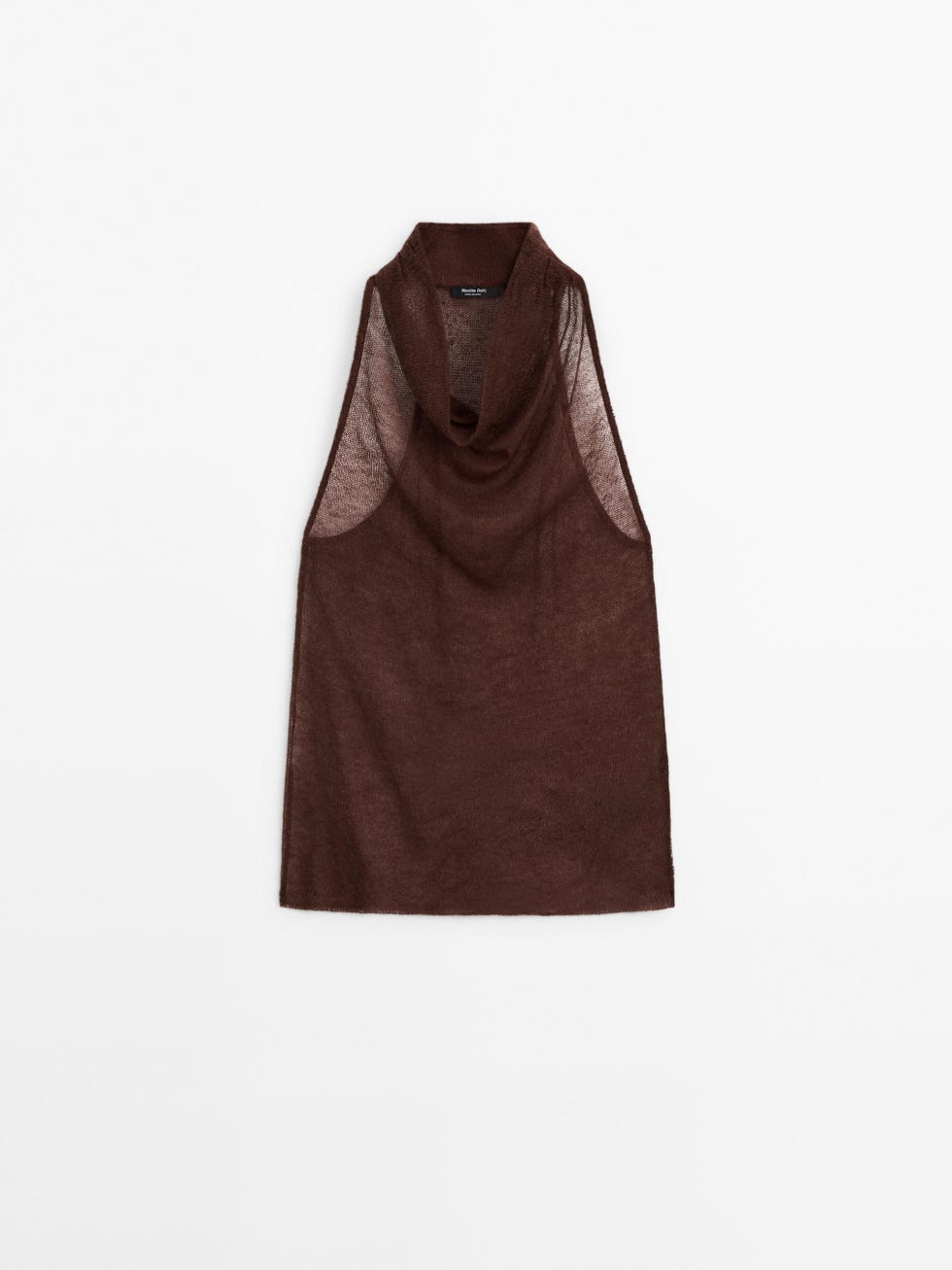 Cutwork halter top