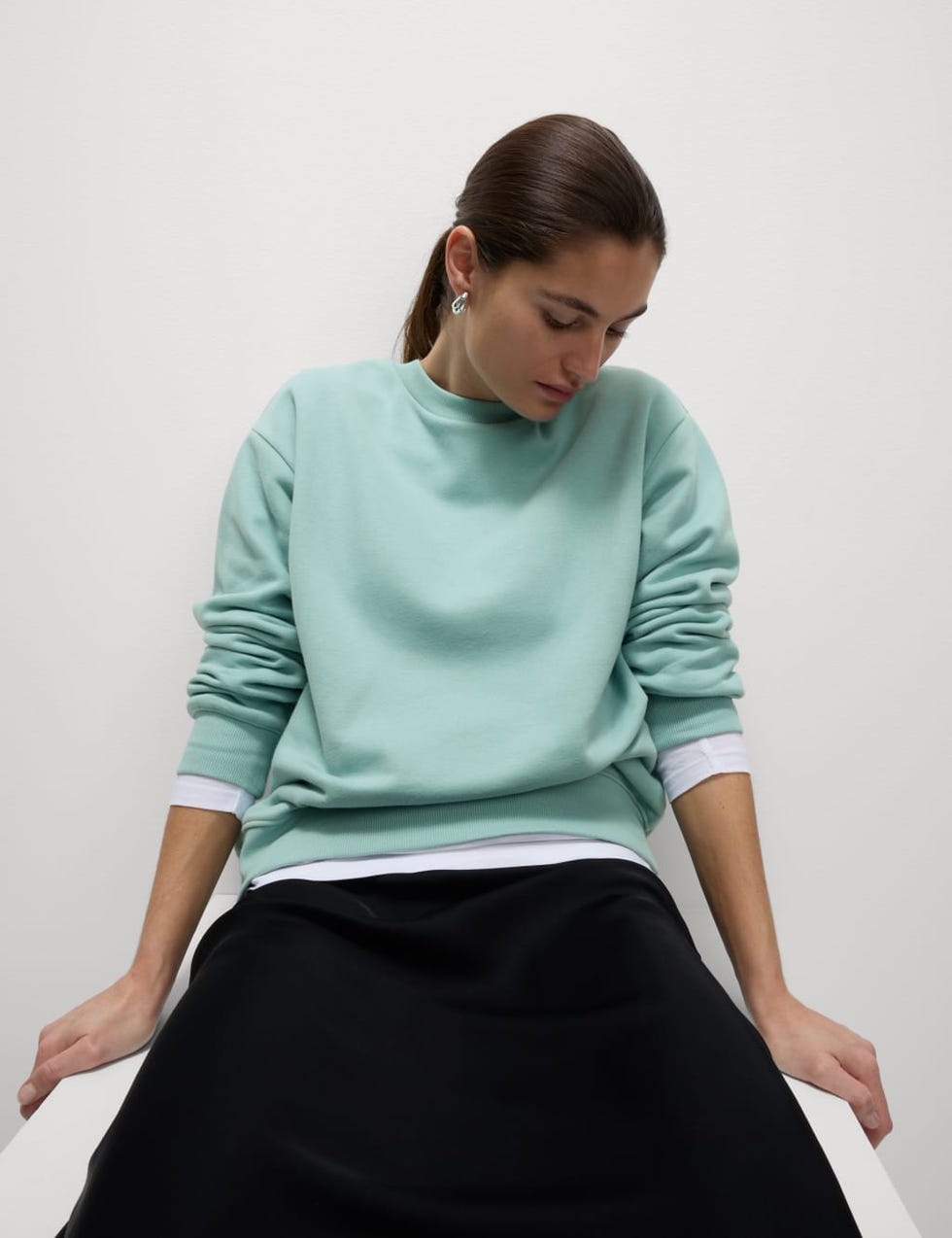 Cotton-Rich Sweatshirt