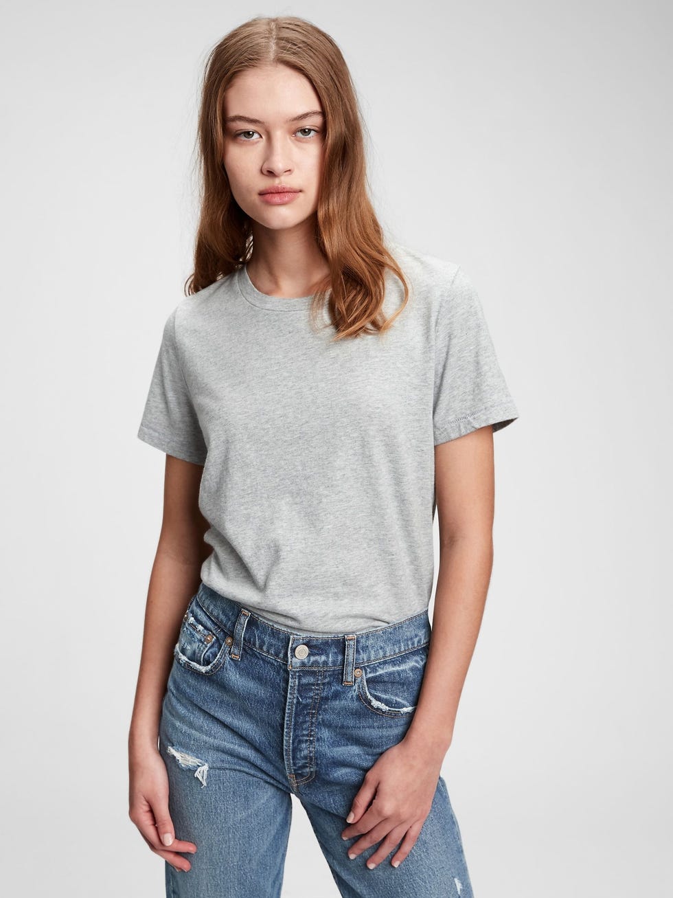 Crew Neck Cotton T-Shirt