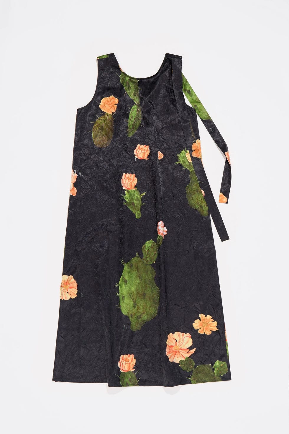 Black A-line dress