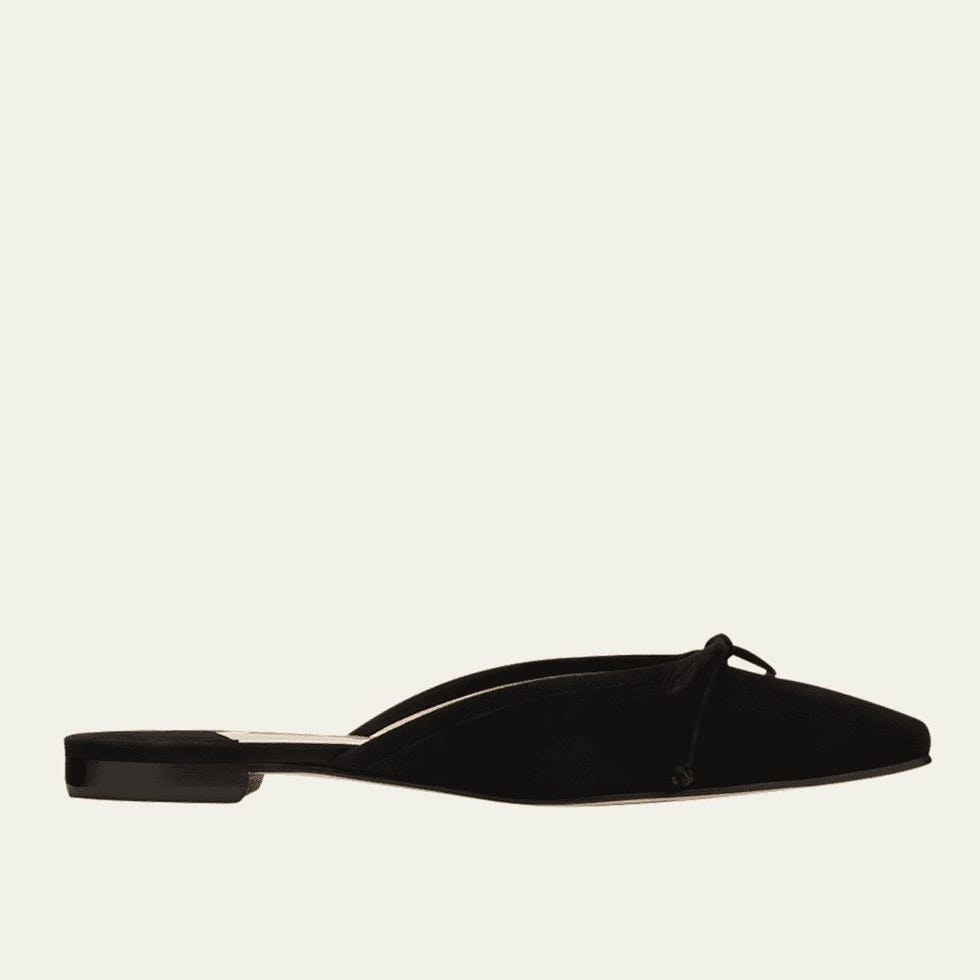 Ballerimu Suede Bow Ballerina Flat Mules Ballerimu Suede Bow Ballerina Flat Mules