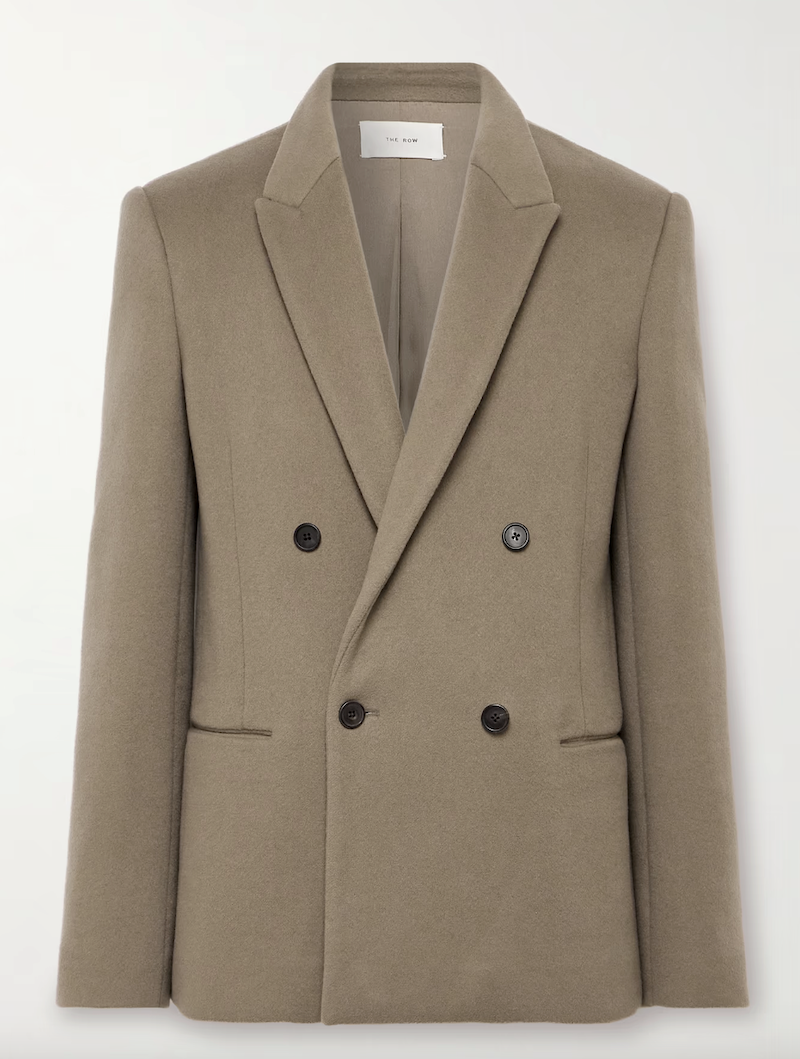 Wilson Double-Breasted Cashmere Blazer