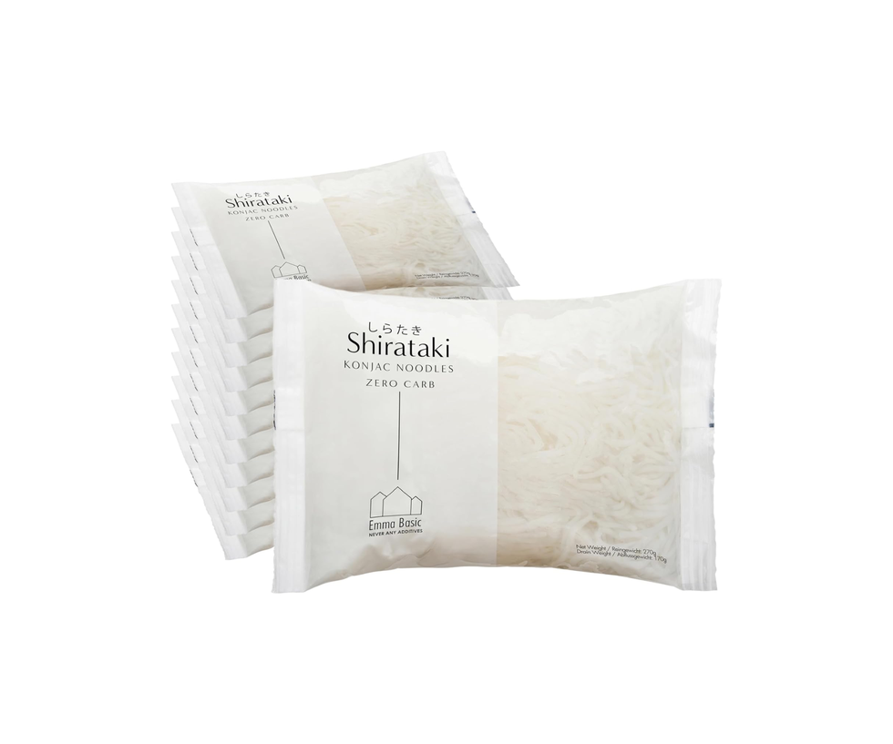 Pasta low carb: shirataki