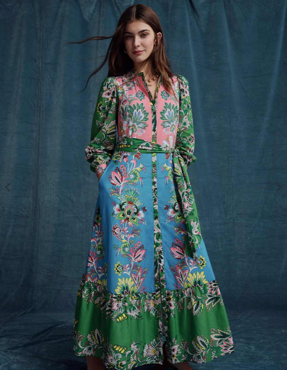 Mia Tiered Shirt Dress