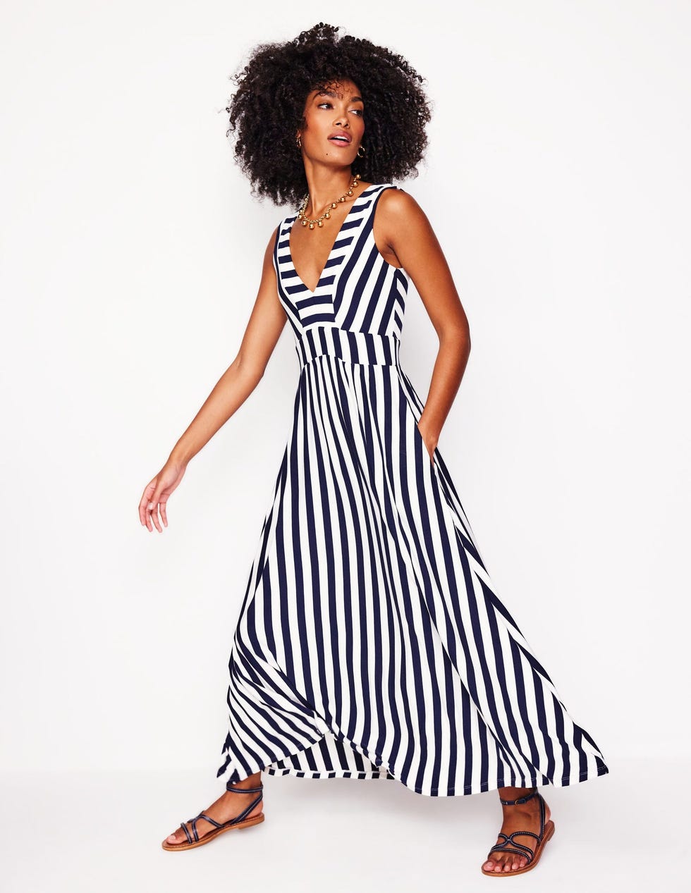 Olympia Jersey Maxi Dress