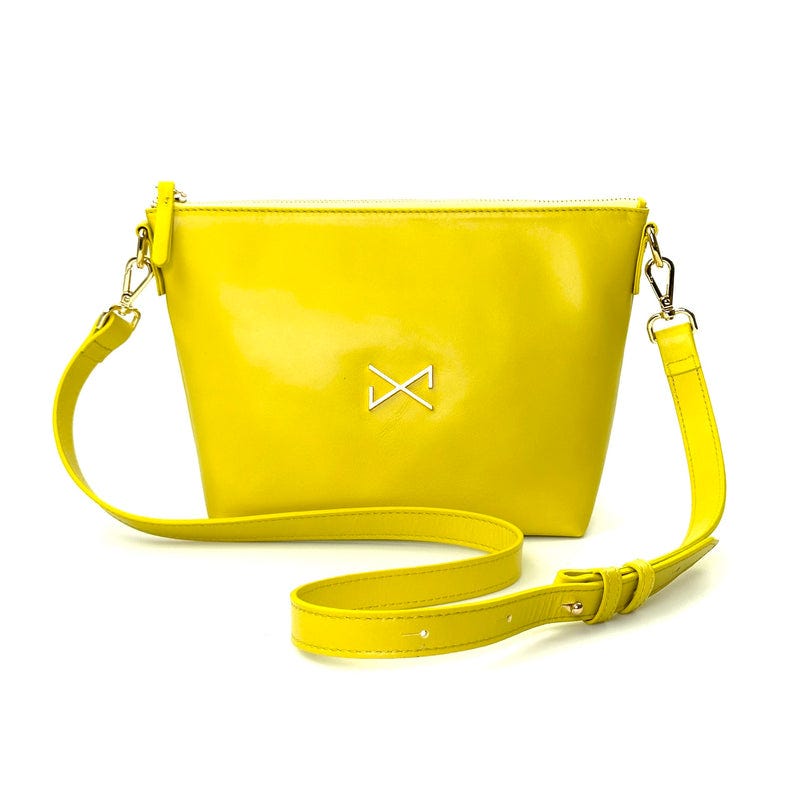 - Bolso piel classic mini limón