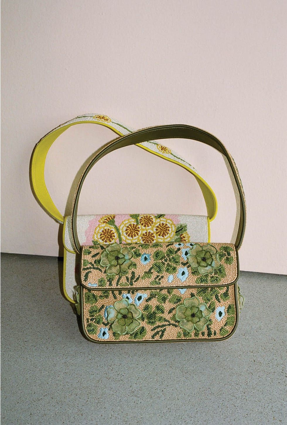 Tommy Beaded Shoulder Bag