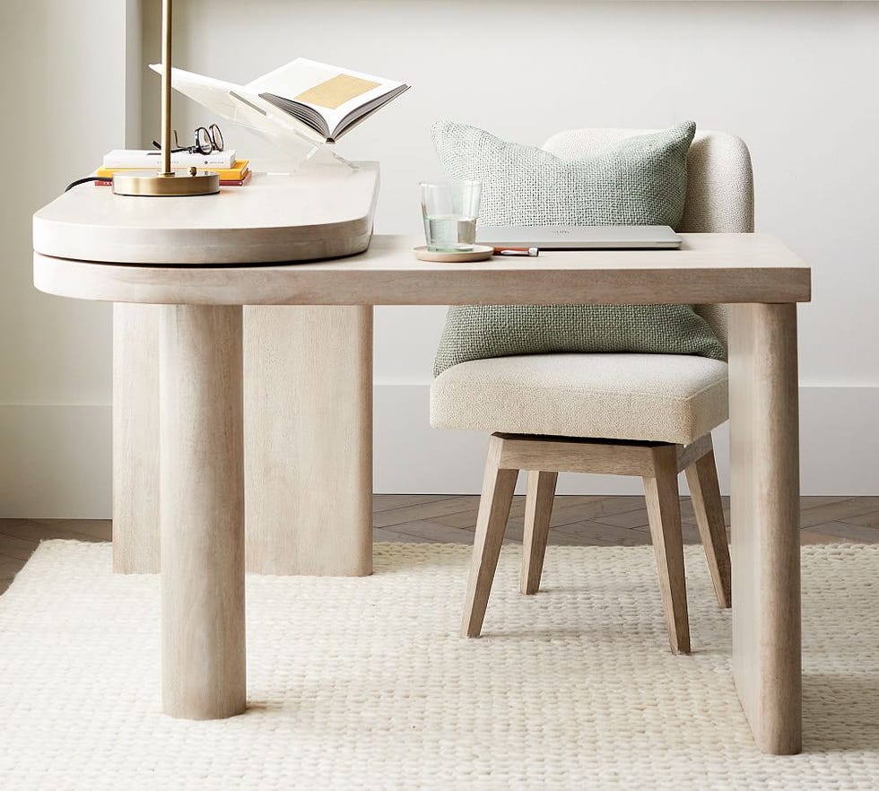 Cayman L-Shape Rotating Desk
