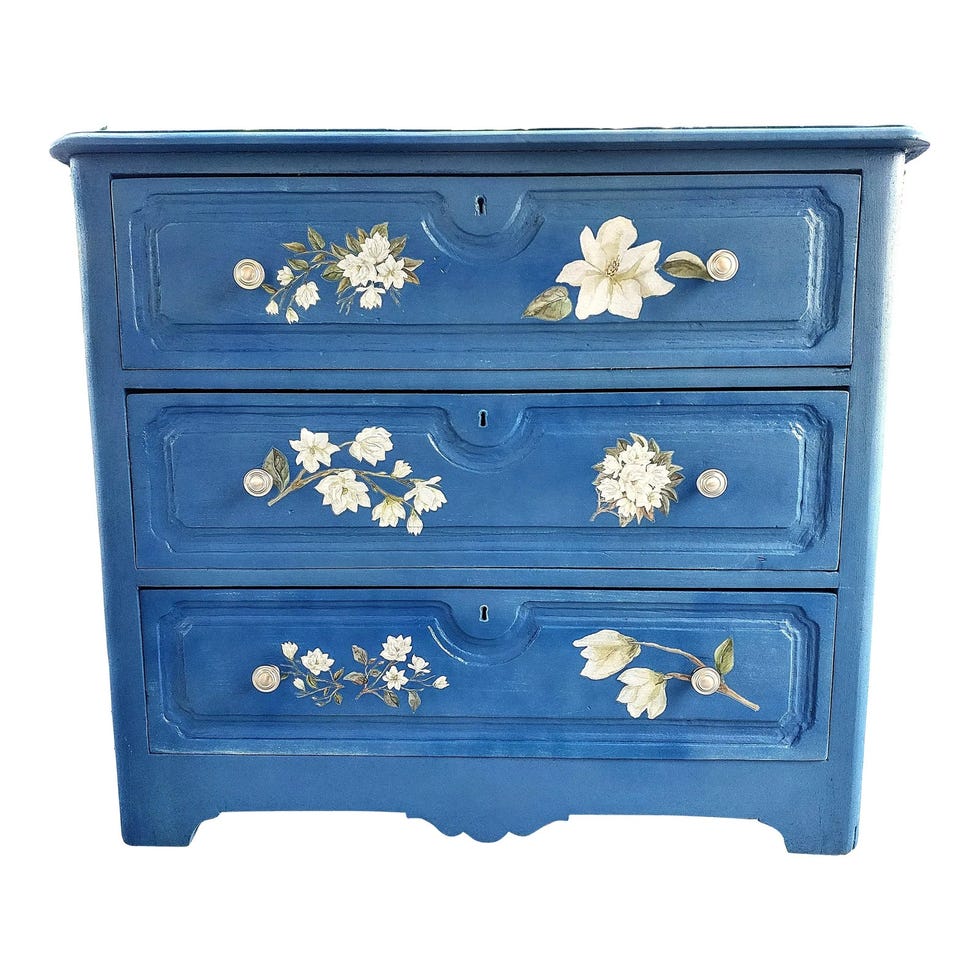 19th Century Newly Painted Dresser