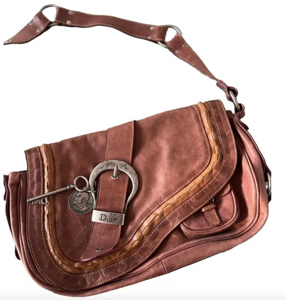 Gaucho leather handbag