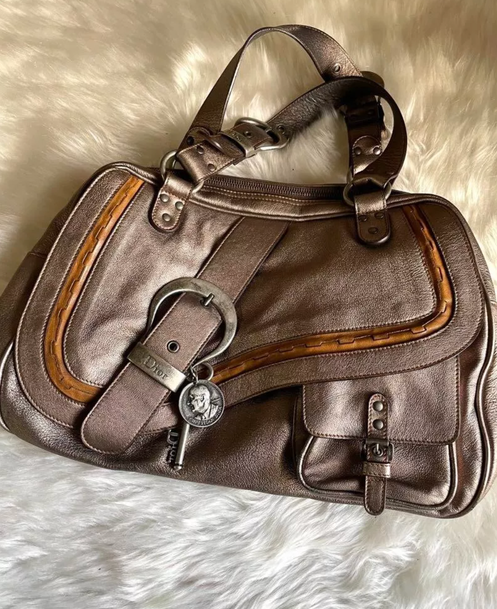 Gaucho leather handbag