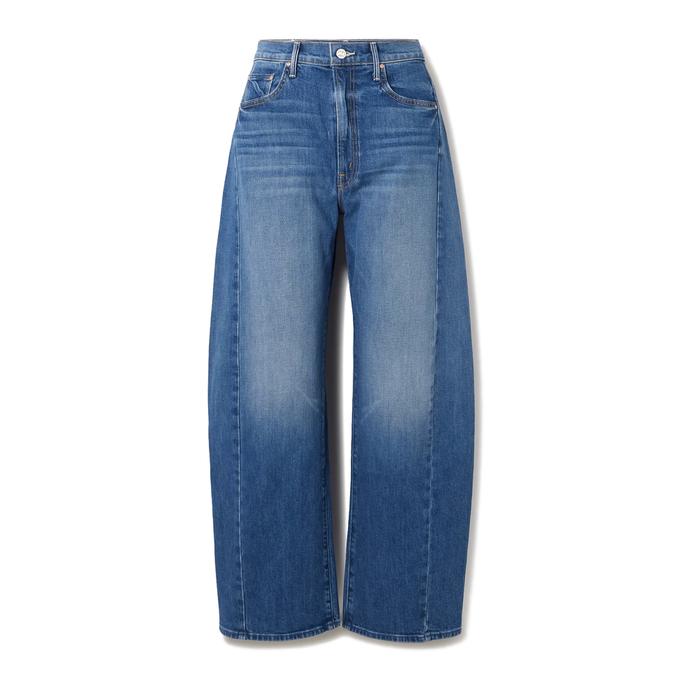 The Full-Pipe Barrel-Leg Jeans