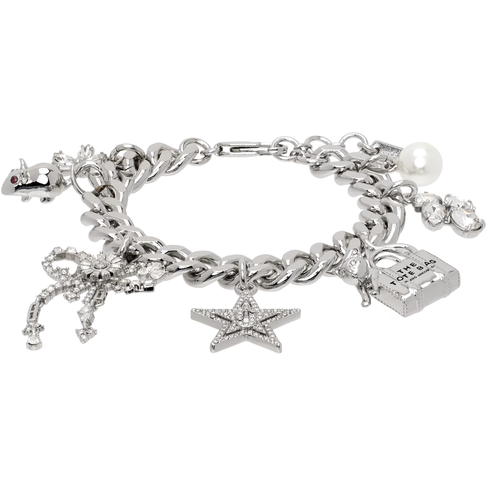 Silver Cats Out of the Bag Bracelet