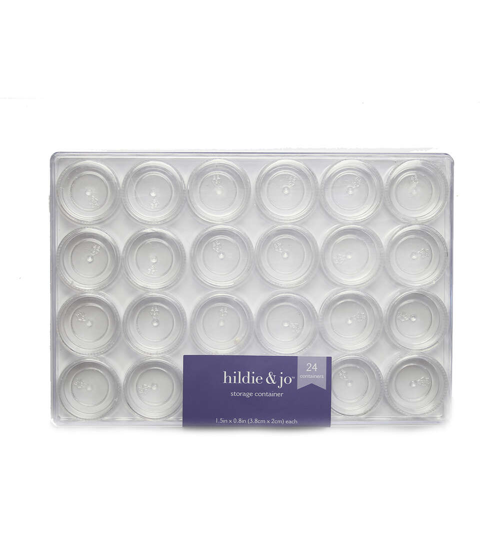 Clear Storage Containers, 25pk