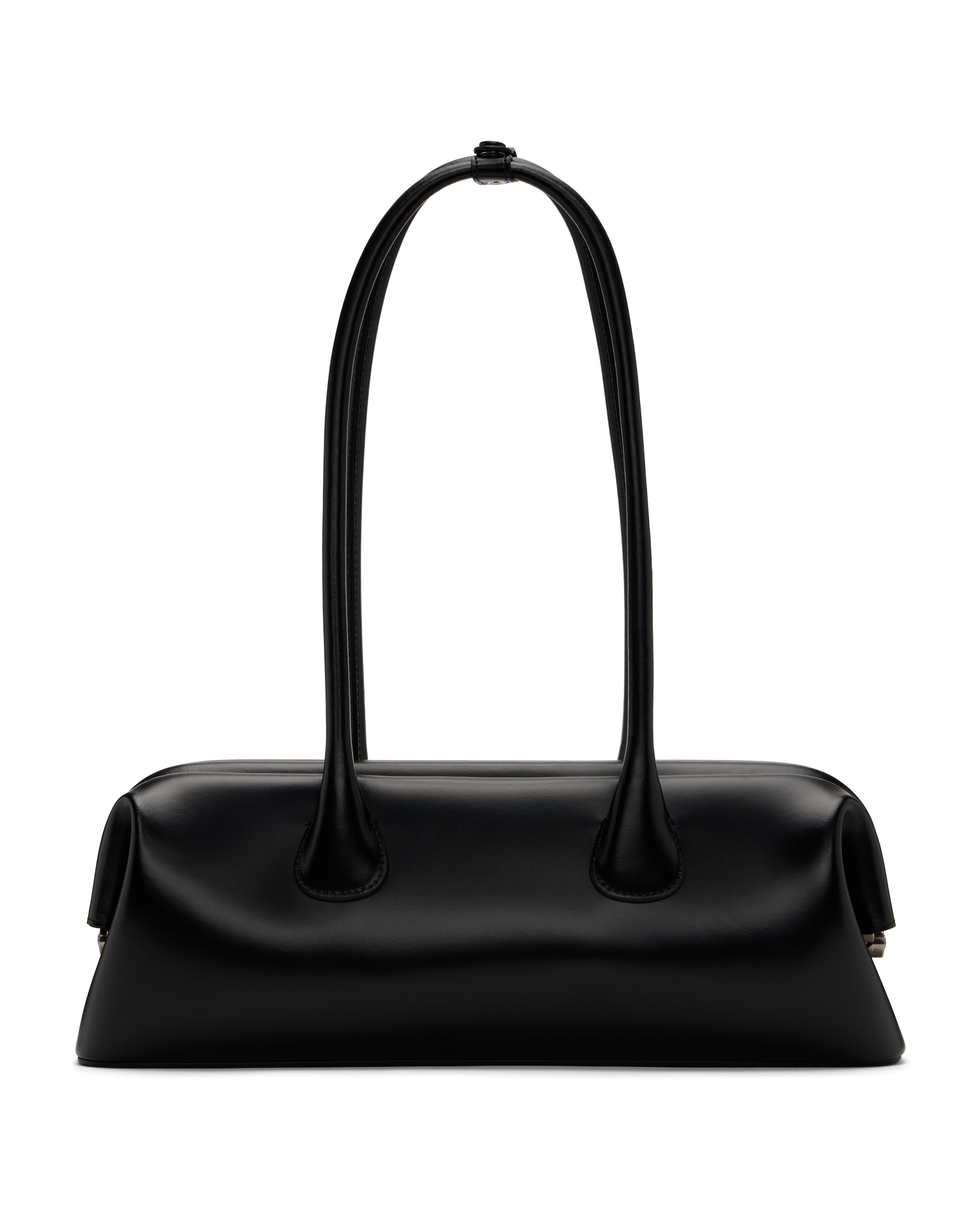 Black Boat Wide Bag