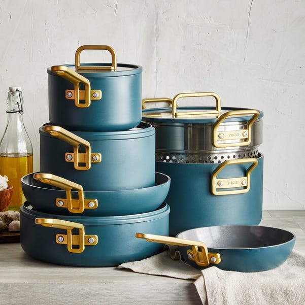 x Stanley Tucci Venetian Teal 11-piece set