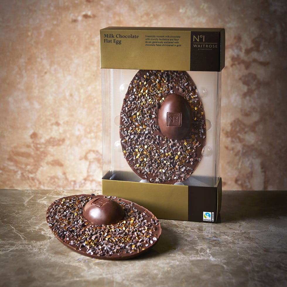 No.1 Milk Chocolate Flat Easter Egg 190g