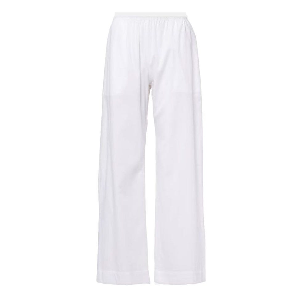 Yoko Mid-Rise Cotton Pants 