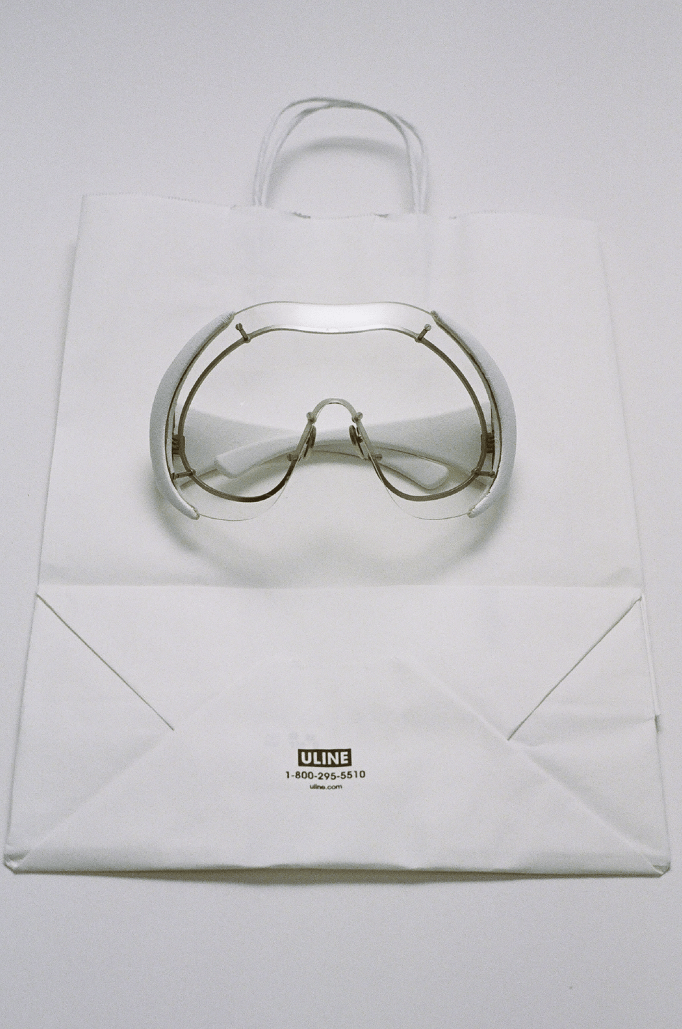 Leather-Frame Sunglasses