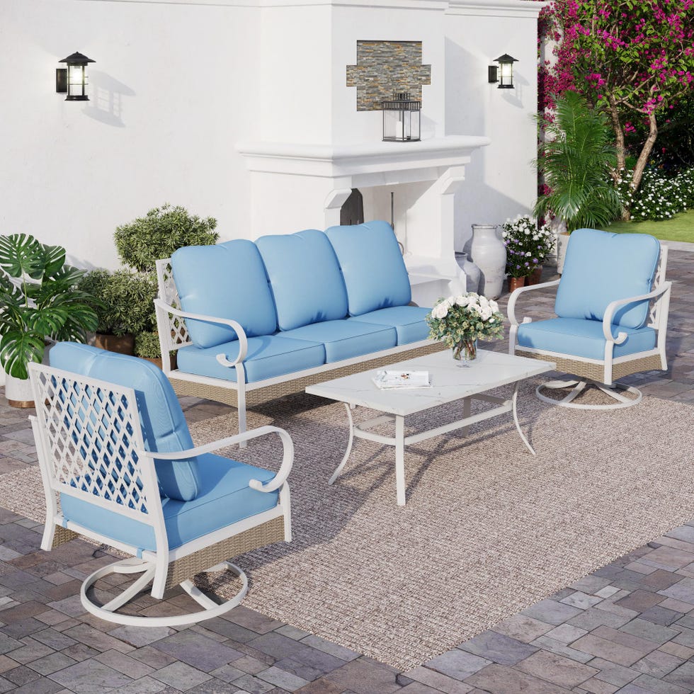 Metal Outdoor Patio Furniture Set