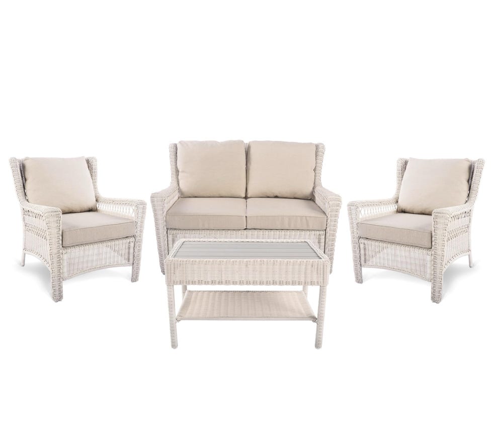 Wicker Outdoor Patio Conversation Set