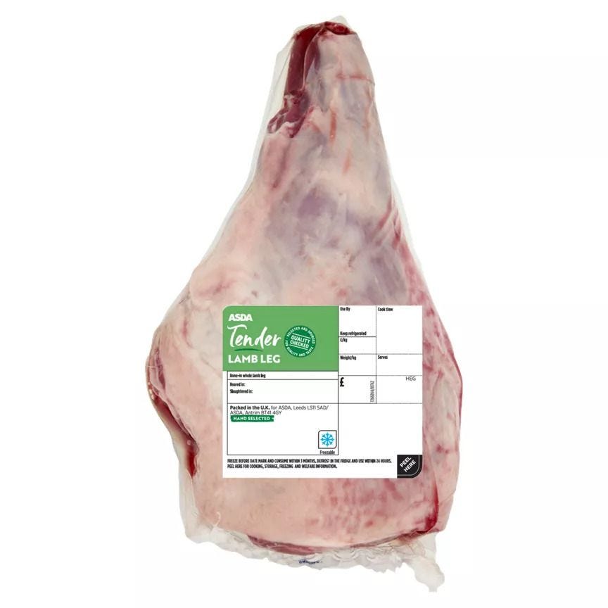 Tender Lamb Leg 2.15kg