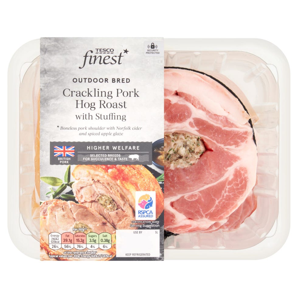 Finest Pork Crackling Hog Roast with Stuffing 1kg