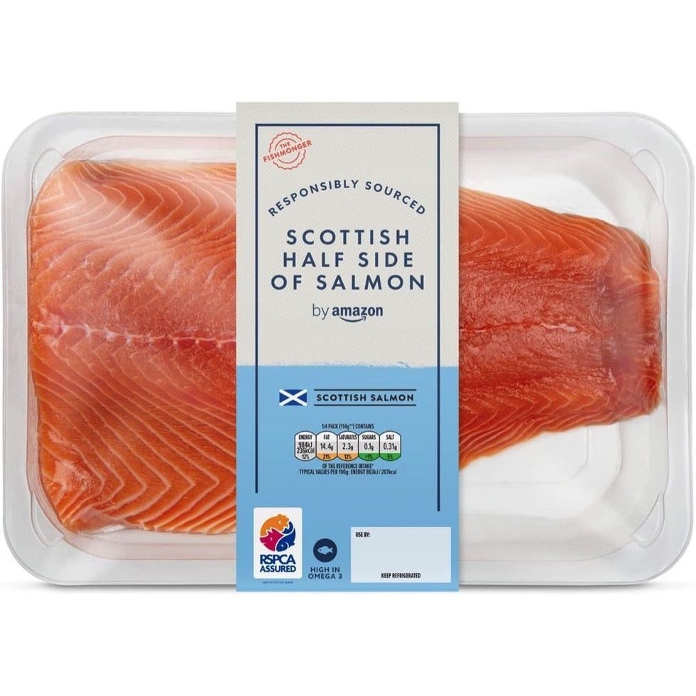 Scottish Half Salmon Side 500g