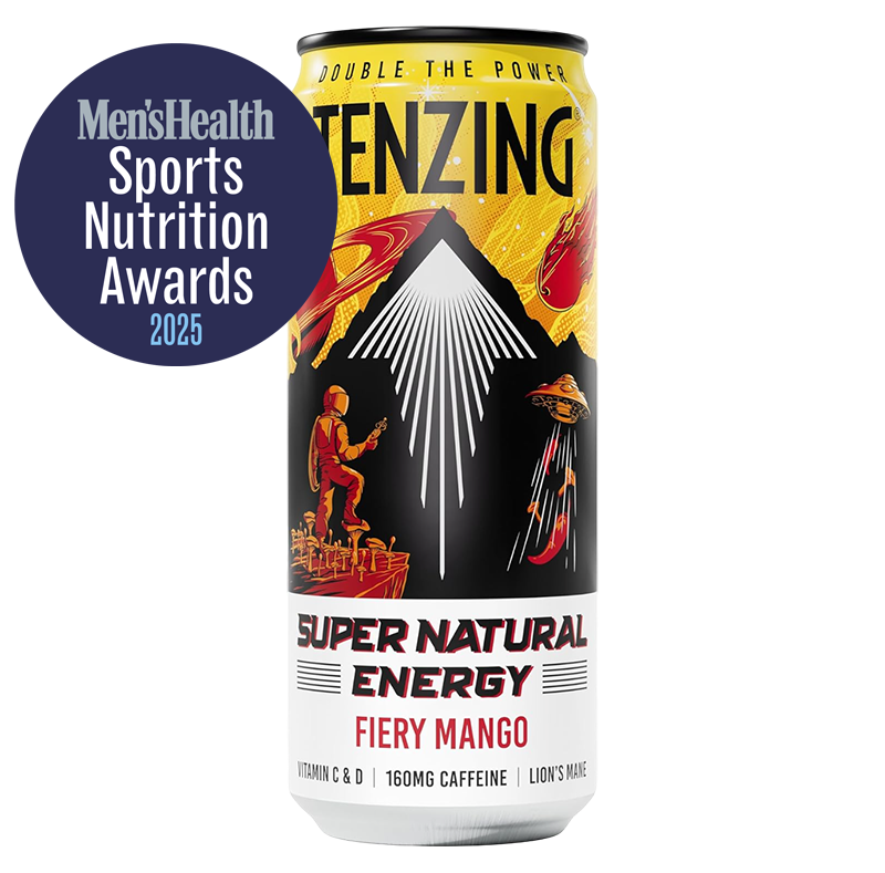 Natural Energy Drink Fiery Mango (12 Cans)