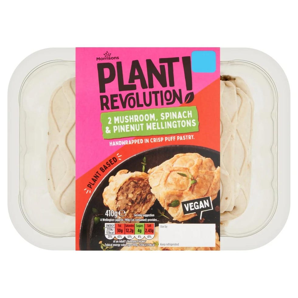 Plant Revolution Mushroom, Spinach & Pinenut Wellingtons 2 x 205g