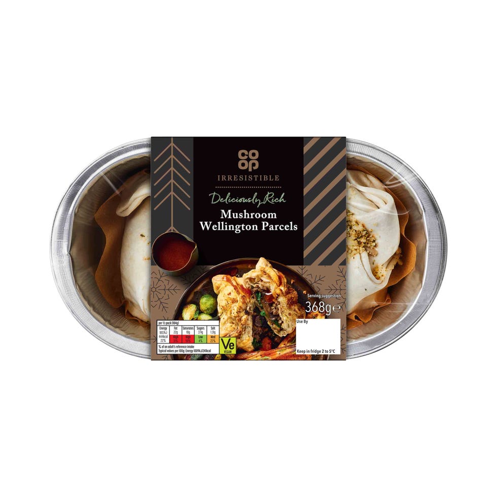 Irresistible Mushroom Wellington Parcels 368g