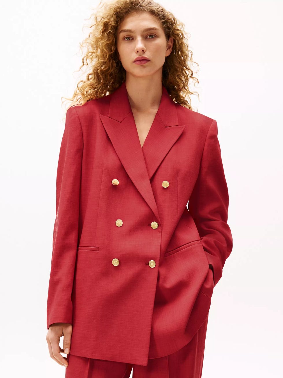Double-Breasted Blazer