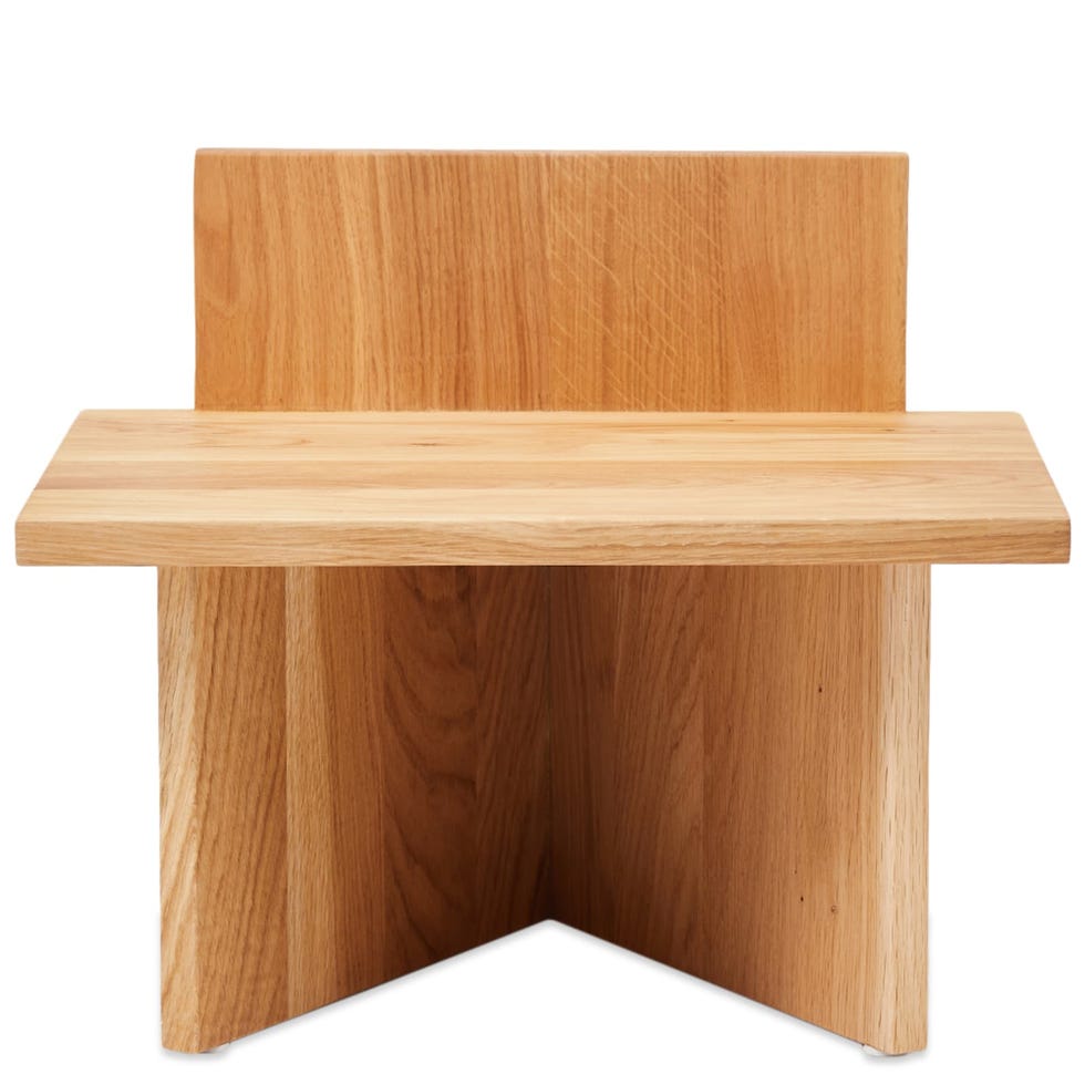 Oblique Stool - Oak