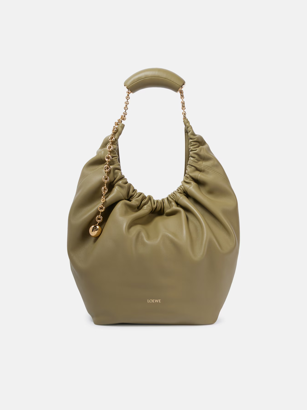 Loewe squeeze leather shoulder bag
