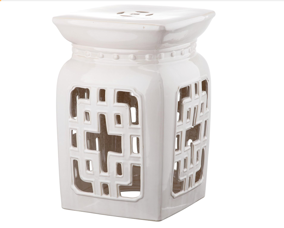 Ceramic Decorative Garden Stool