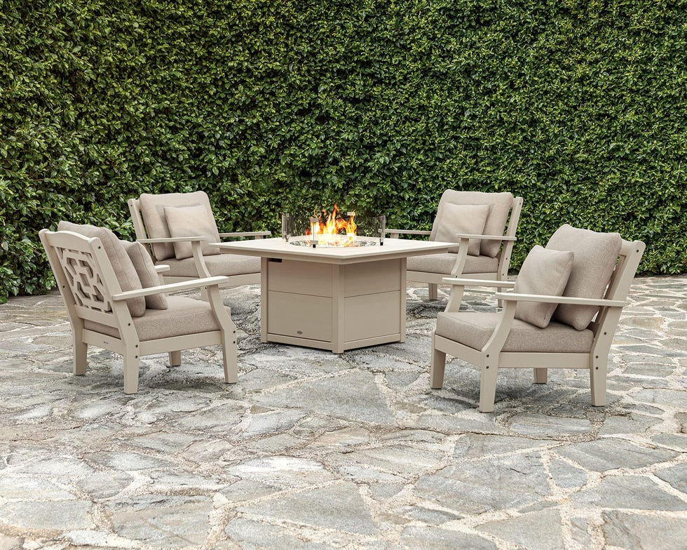 Martha Stewart 5-Piece Firepit Set