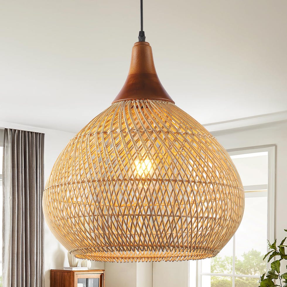 Rattan Pendant Light