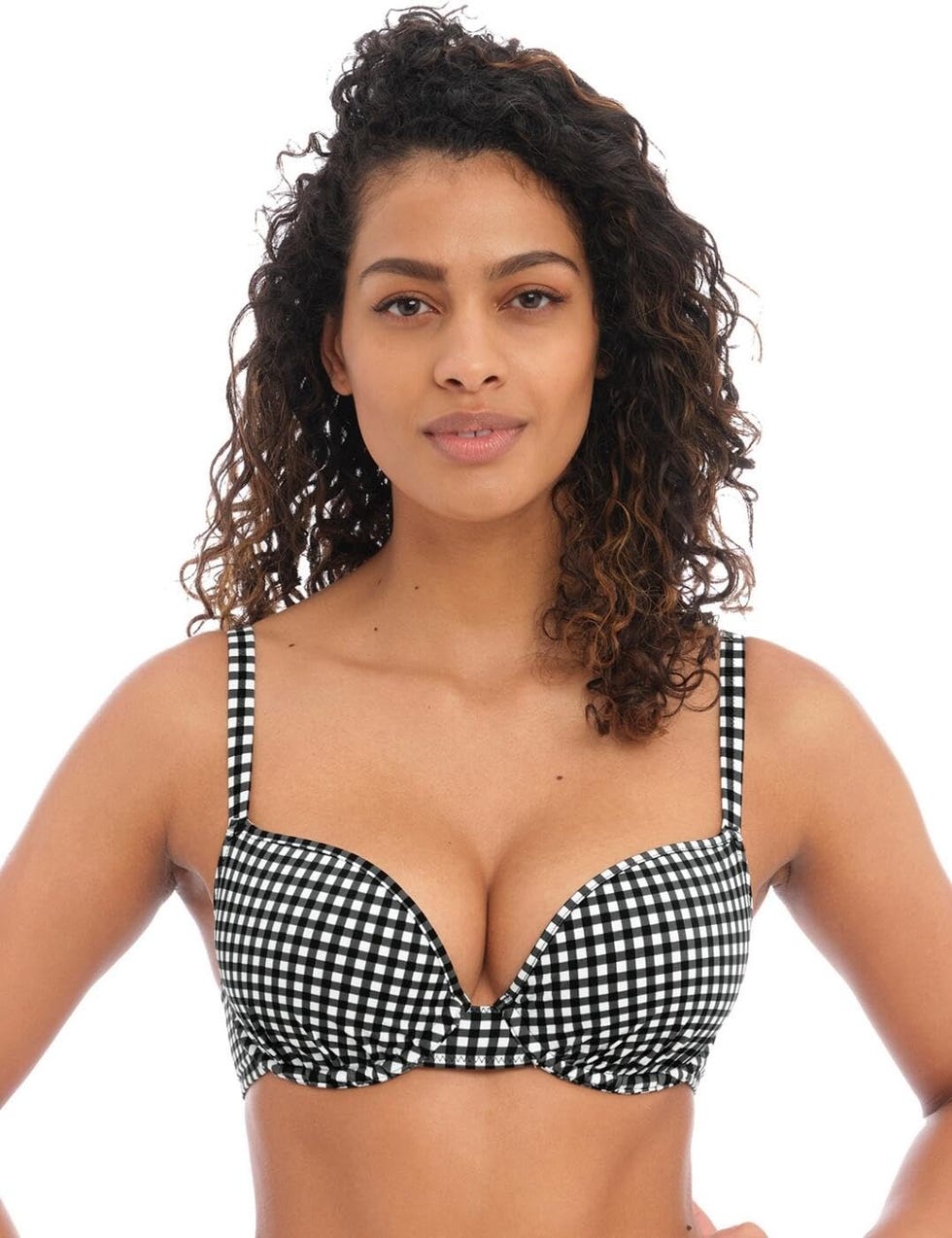 Check Molded Bikini Top