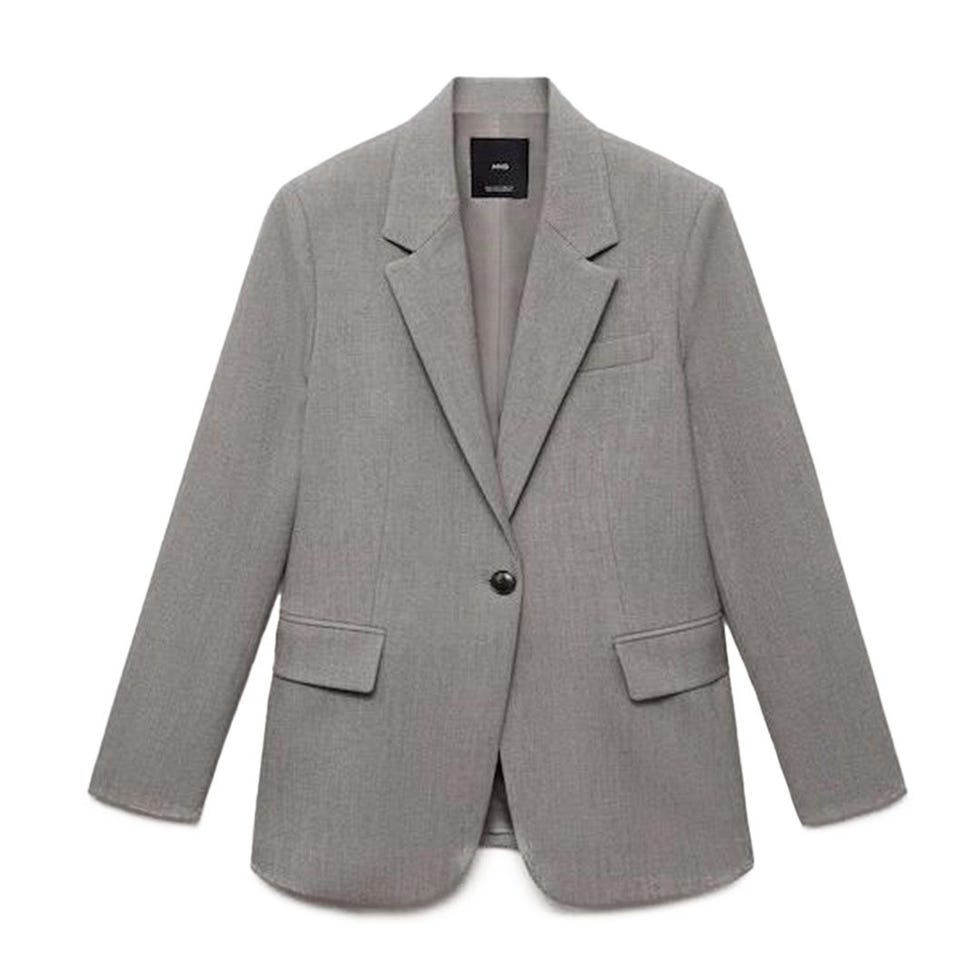 Straight Blazer With Flap Pockets