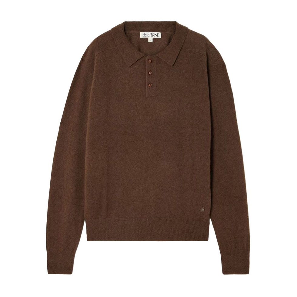 Brady Cashmere Polo Sweater