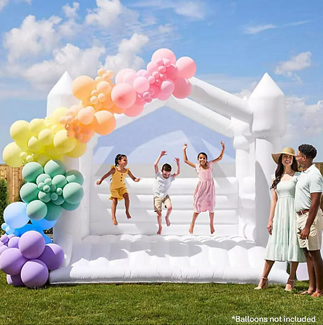 Celebration White Bounce House