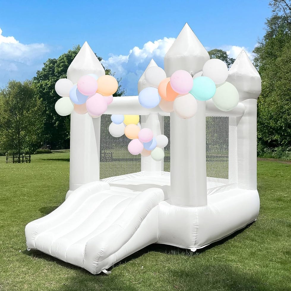 White Bounce House 