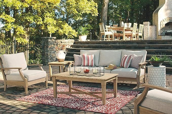 Coastal Outdoor Patio Sofa