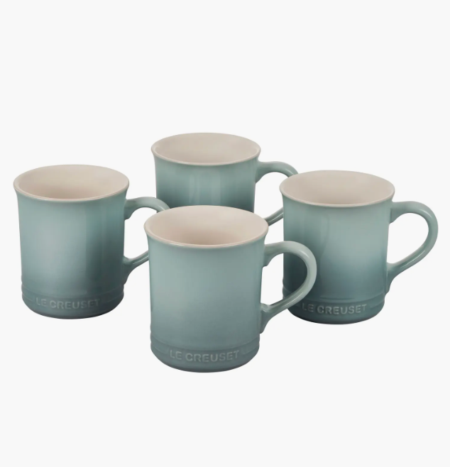 Stoneware Set of 4 Mugs